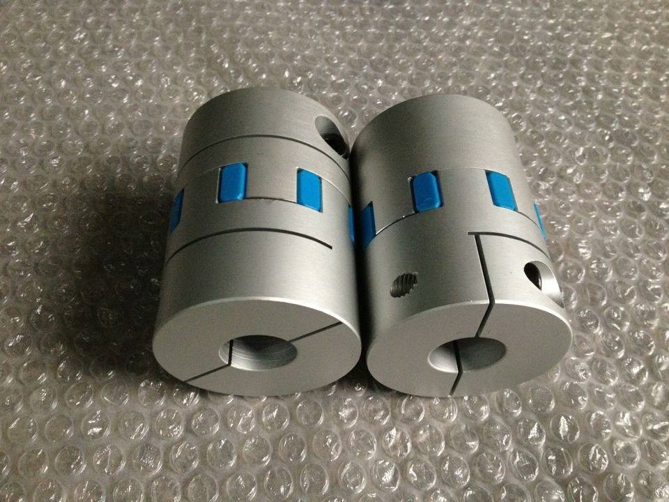 GF Aluminum Alloy curved jaw Coupling with Setscrew for motor 