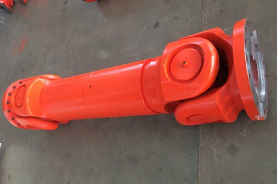 SWC-BF stand extendable cardan shaft with flange 